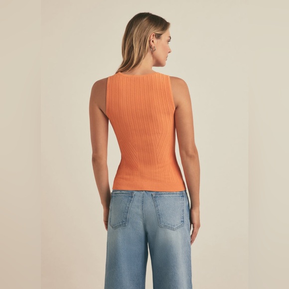 Favorite Daughter Kennedy Top in Creamsicle - Picture 3 of 4